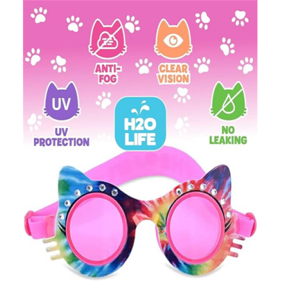 Kids Swim Goggles for Girls and Boys Fun Toddler Swimming Eyewear Protection for Children Kids Swim Goggles for Girls and Boys Fun Toddler Swimming Eyewear Protection for Children