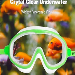 Swim Goggles 2 Pack Anti-Fog Anti-UV Wide View Swimming Goggles