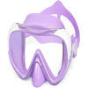 Kids Swim Mask 180° Snorkel Diving Mask, Anti-Fog Child Swim Goggles with Nose Cover No-Leak Swimming Goggles Anti-Shattered Lens