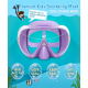 Kids Swim Mask 180° Snorkel Diving Mask, Anti-Fog Child Swim Goggles with Nose Cover No-Leak Swimming Goggles Anti-Shattered Lens Kids Swim Mask 180° Snorkel Diving Mask, Anti-Fog Child Swim Goggles with Nose Cover No-Leak Swimming Goggles Anti-Shattered Lens