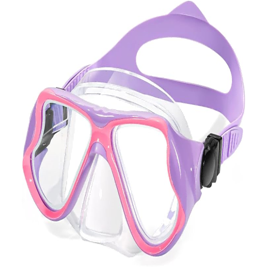 Kids Swim Goggles Diving Mask for Youth 5-14, Tempered Glass Lens, 180° HD View Goggles with Nose Cover for Pool Beach Kids Swim Goggles Diving Mask for Youth 5-14, Tempered Glass Lens, 180° HD View Goggles with Nose Cover for Pool Beach
