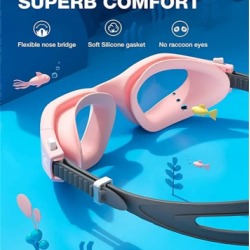 Kids Swim Goggles, G1MINI SE Anti-fog Swimming Goggles