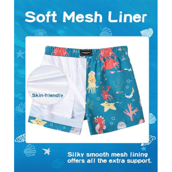 Boys Swim Trunks Toddler Swim Shorts UPF 50+ Bathing Suit for Boys Swimsuit Quick Dry Boy Beach Boardshorts Swimwear Boys Swim Trunks Toddler Swim Shorts UPF 50+ Bathing Suit for Boys Swimsuit Quick Dry Boy Beach Boardshorts Swimwear