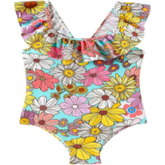 Swimsuits Toddler Bathing Suit Little Kids Cute Swimwear Quick Dry Striped Ruffle Floral Size 2-10T Swimsuits Toddler Bathing Suit Little Kids Cute Swimwear Quick Dry Striped Ruffle Floral Size 2-10T