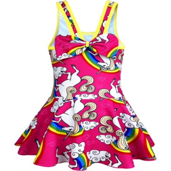 Rainbow Unicorn Swimsuit Stars Print Swimwear Bathing Suit Rainbow Unicorn Swimsuit Stars Print Swimwear Bathing Suit