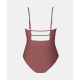Women Swimsuit One Piece Bathing Suit Square Neck Cutout Back Tummy Control with Adjustable Spaghetti Straps Women Swimsuit One Piece Bathing Suit Square Neck Cutout Back Tummy Control with Adjustable Spaghetti Straps