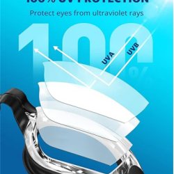 Swim Goggles, Swimming Goggles No Leaking Full Protection Adult Men Women Youth