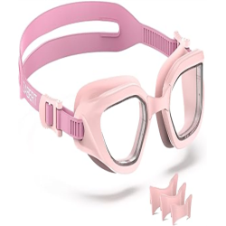 Swim Goggles,W2 Swimming Goggles for Adult Men Women, Anti-fog UV Protection No Leaking