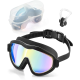 Swim Goggles for Adult, No Leaking Anti-Fog UV Protection Swimming Goggles,180° Wide View Clear Vision Pool Goggles Swim Goggles for Adult, No Leaking Anti-Fog UV Protection Swimming Goggles,180° Wide View Clear Vision Pool Goggles