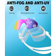 Swim Goggles, Wide View No Leaking Swimming Goggles, Anti-fog & Anti-UV Fashion Swim Goggles for Adult Men Women Youth Swim Goggles, Wide View No Leaking Swimming Goggles, Anti-fog & Anti-UV Fashion Swim Goggles for Adult Men Women Youth