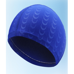 Swimming cap men's imitation aoi skin printing cloth swimming cap high elasticity comfortable not strangulation head waterproof swimming cap
