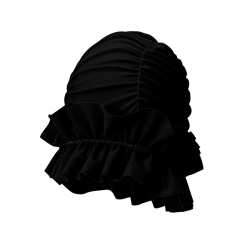 Adult Swimming Cloth Cap High Stretch Breathable Polyester Comfortable Swimming Cap Long Hair Ladies