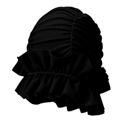 Adult Swimming Cloth Cap High Stretch Breathable Polyester Comfortable Swimming Cap Long Hair Ladies