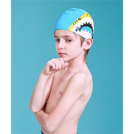 Children's swim cap silicone girls boys professional swimming waterproof cap cartoon cute elastic swimming cap Children's swim cap silicone girls boys professional swimming waterproof cap cartoon cute elastic swimming cap