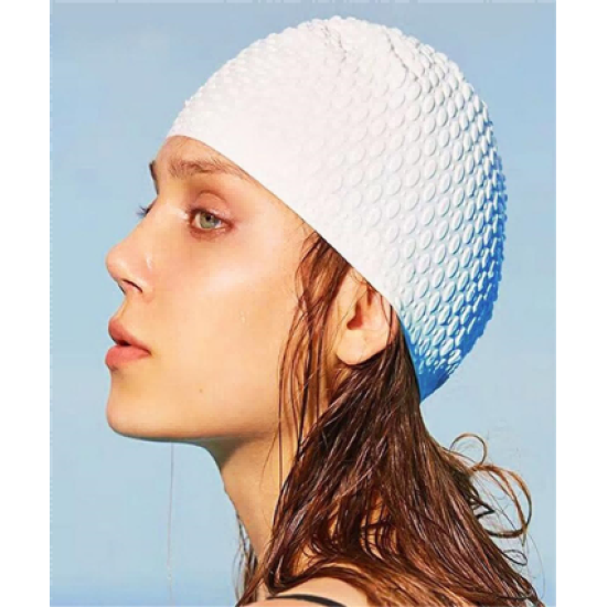 Fashion Swimming Cap Plus Size Adult Model Long Hair No Strangulation Swimming Cap Solid Color Silicone Water Drops Swimming Cap Fashion Swimming Cap Plus Size Adult Model Long Hair No Strangulation Swimming Cap Solid Color Silicone Water Drops Swimming Cap
