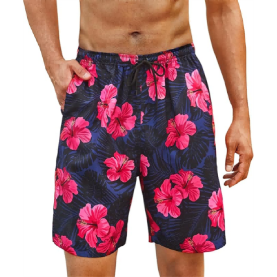 Mens Swim Trunks Beach Shorts Quick Dry Hawaiian Swimming Shorts with Pockets Swimwear Bathing Suits for Men Mens Swim Trunks Beach Shorts Quick Dry Hawaiian Swimming Shorts with Pockets Swimwear Bathing Suits for Men