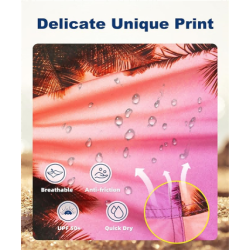 Mens Swim Trunks 5 Inch Swim Shorts Quick Dry Bathing Suits for Men Beach Shorts Mesh Lining Swimming Trunks