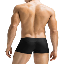 Mens Swim Trunk Swimwear Bathing Suit Swim Brief Square Leg Board Short