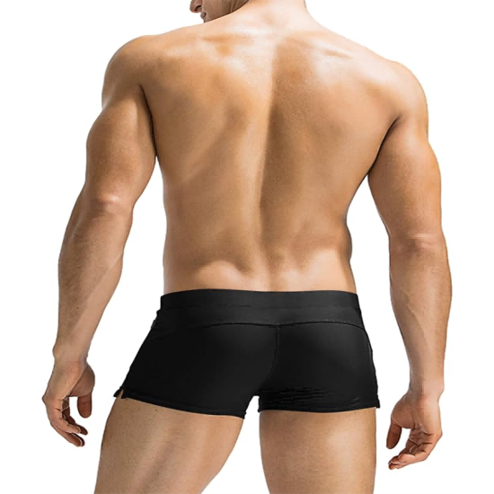 Mens Swim Trunk Swimwear Bathing Suit Swim Brief Square Leg Board Short Mens Swim Trunk Swimwear Bathing Suit Swim Brief Square Leg Board Short