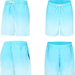 Mens Swim Trunks Quick Dry Bathing Suits Swim Shorts Mesh Liner with Pockets
