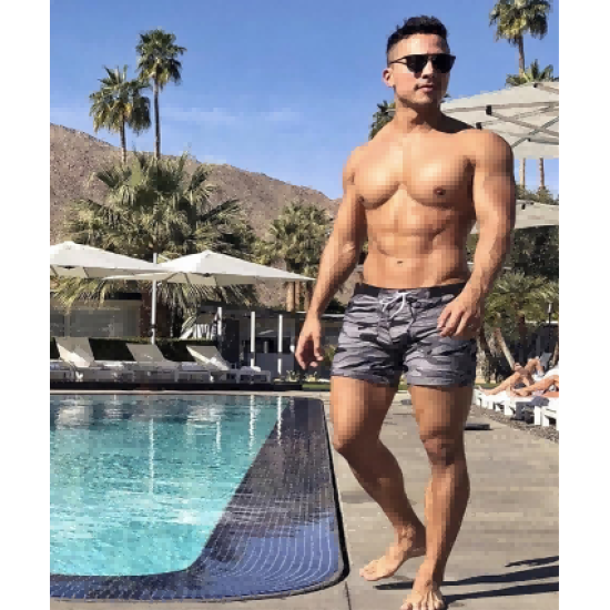 Swimwear Men Basic Long Swimming Trunk Surf Camo Shorts Swimsuits Pocket Swimwear Men Basic Long Swimming Trunk Surf Camo Shorts Swimsuits Pocket